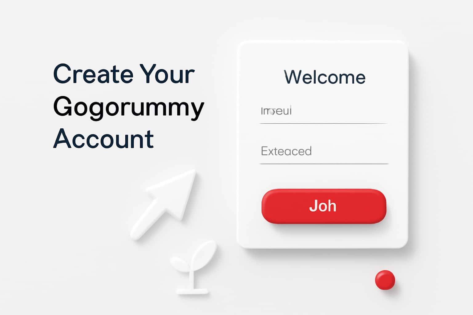 Create Your Gogorummy Account Interface