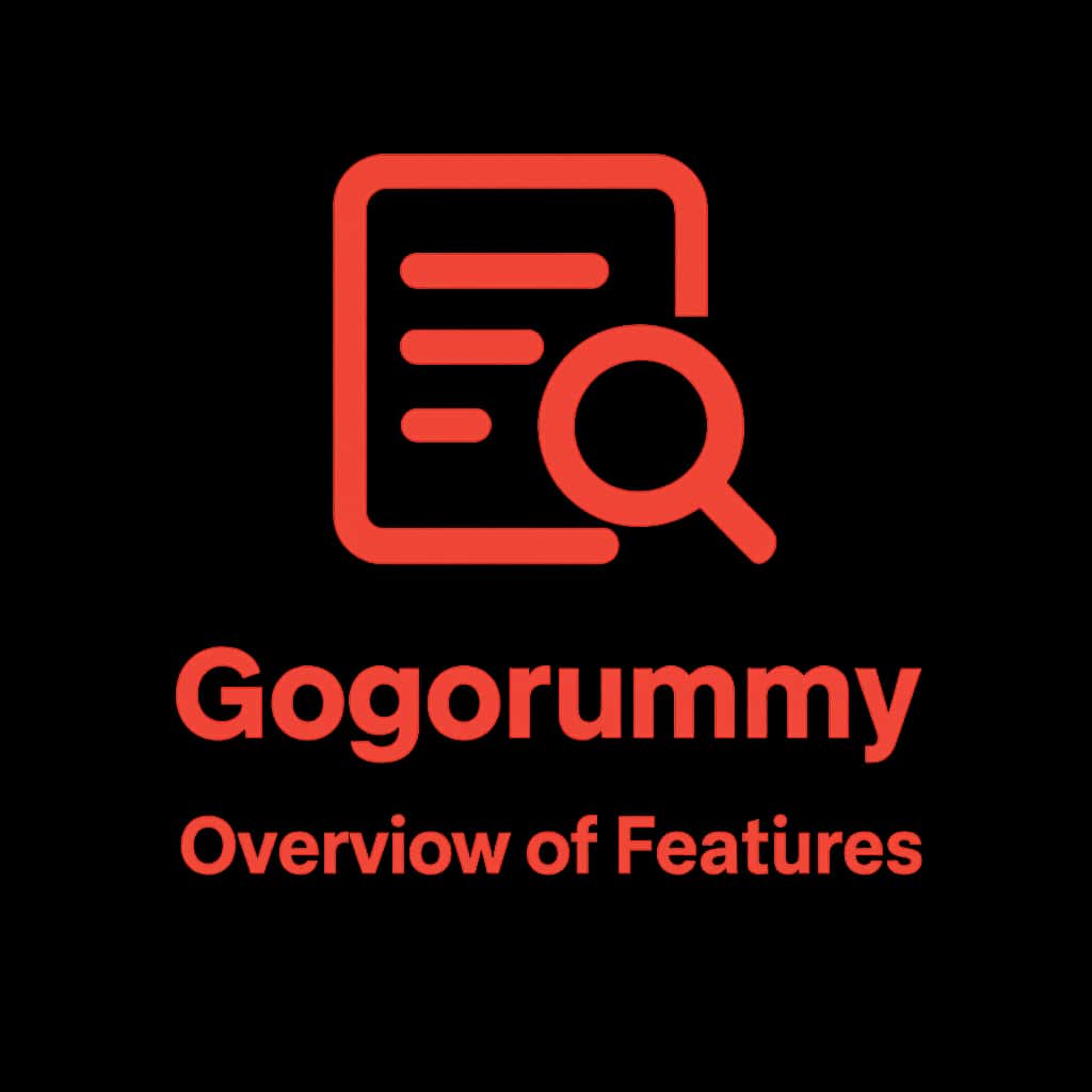 Icon representing the guide to Gogorummy features.