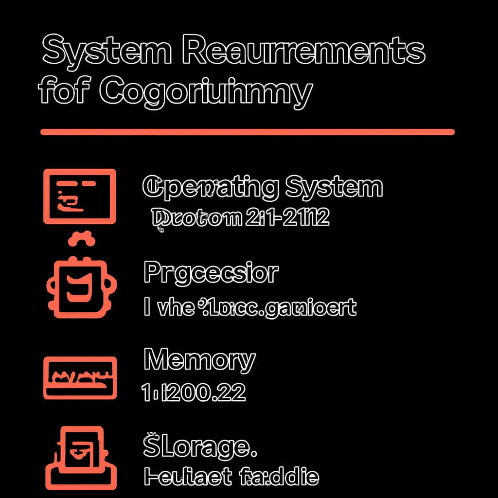 Diagram illustrating system requirements for Gogorummy.