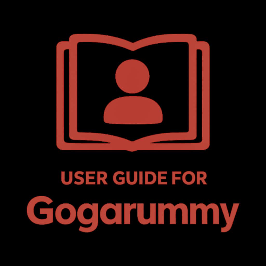 An icon representing User Guide for Gogorummy.
