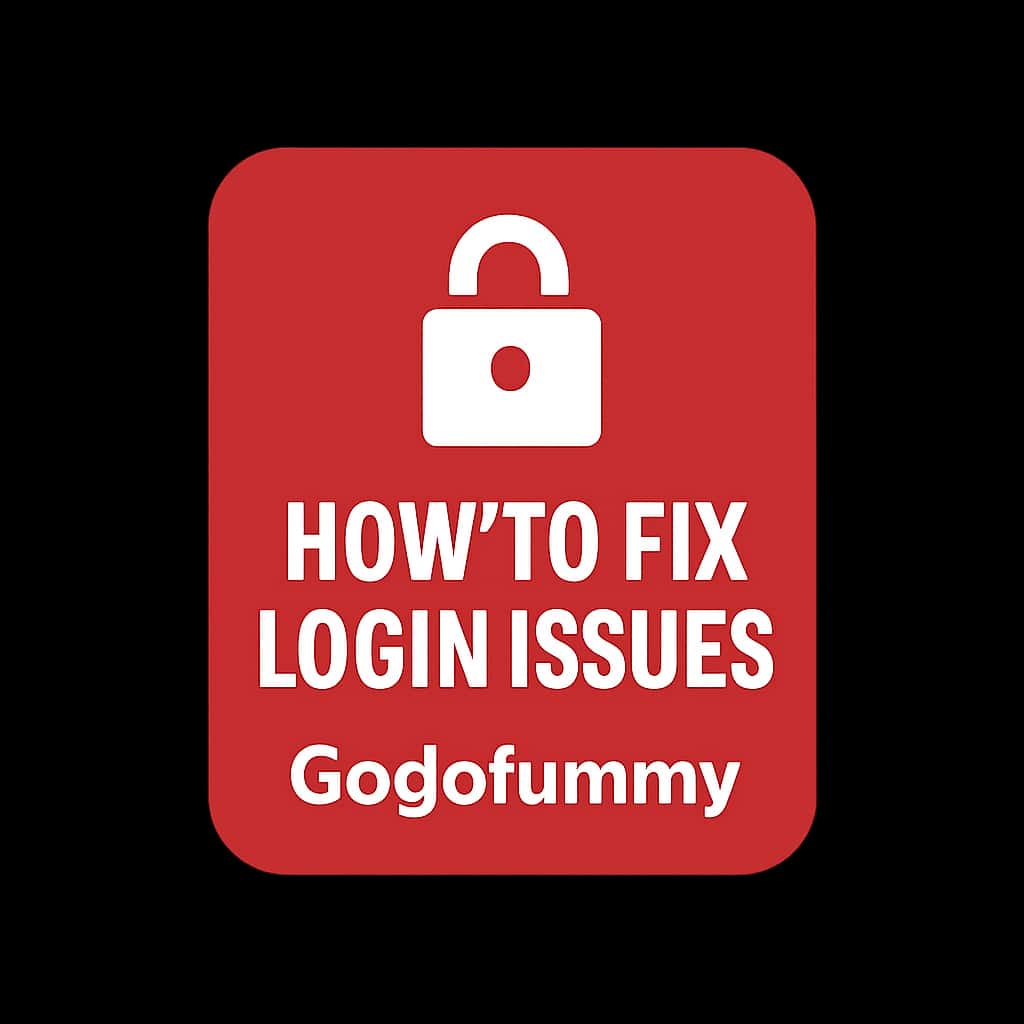 An icon representing login troubleshooting for Gogorummy.