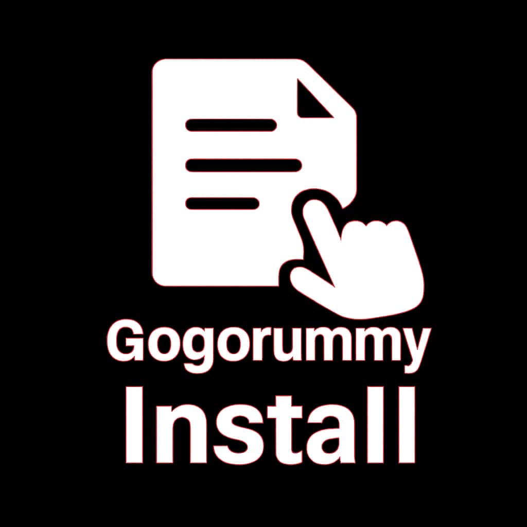 Icon representing the Gogorummy installation process.